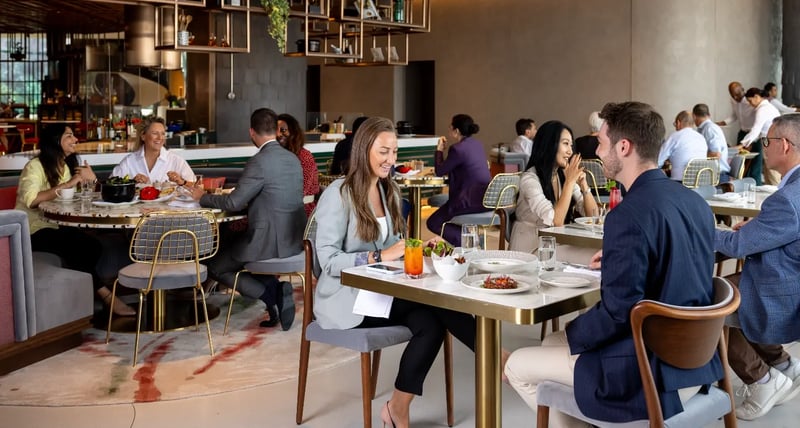 Three's a Table at Brasserie Uptown