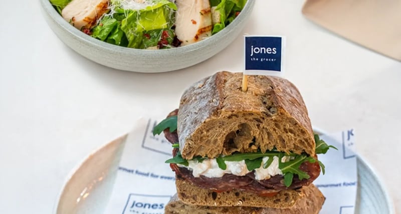 Business Lunch at Jones The Grocer Express