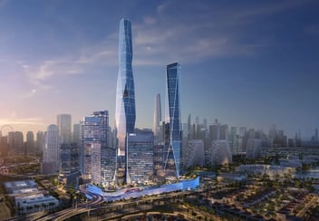 uptown dubai buildings