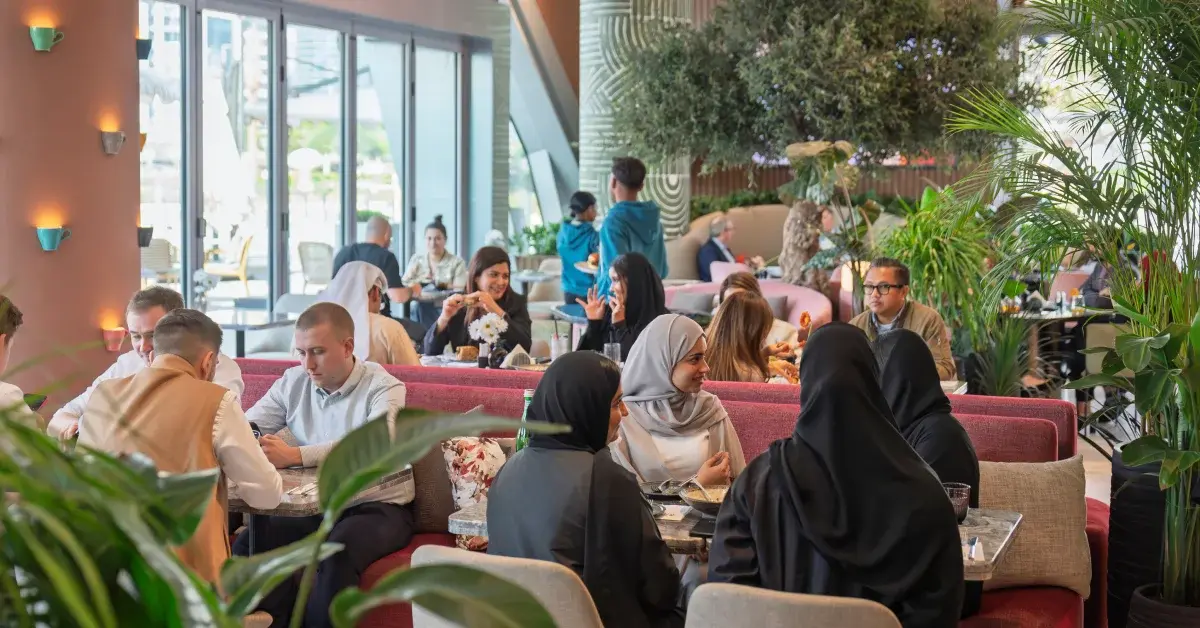 Business Lunch at Uptown Social