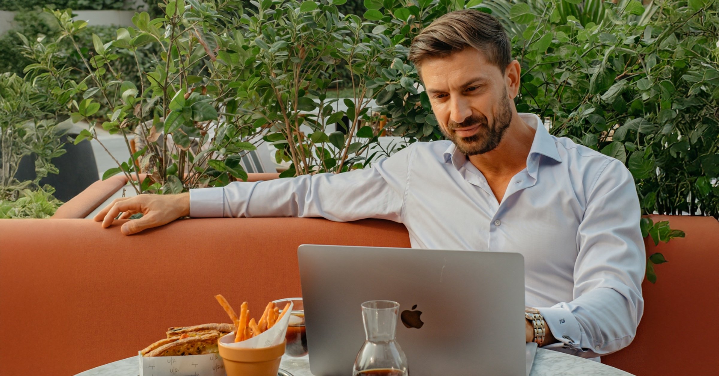 Business Lunch at Uptown Social