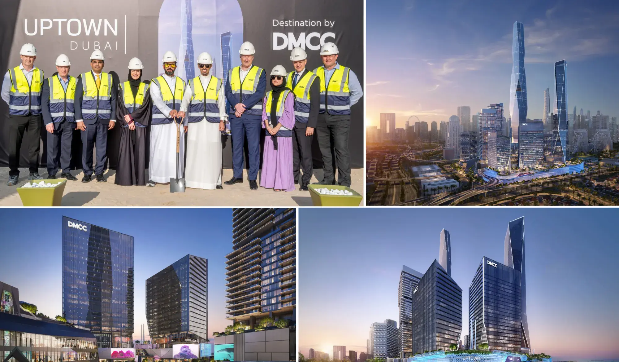 DMCC BREAKS GROUND ON SECOND PHASE OF UPTOWN DUBAI AS IT CONTINUES RAMP-UP OF PREMIUM REAL ESTATE OFFERING